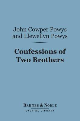 Cover of Confessions of Two Brothers (Barnes & Noble Digital Library)