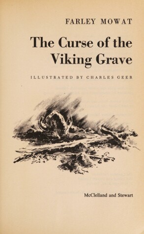 Book cover for The Curse of the Viking Grave - Revised