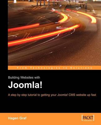 Book cover for Building Websites with Joomla!