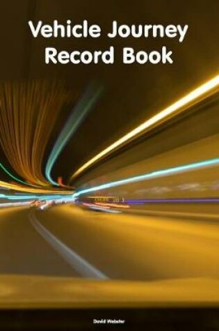 Cover of Vehicle Journey Record Book