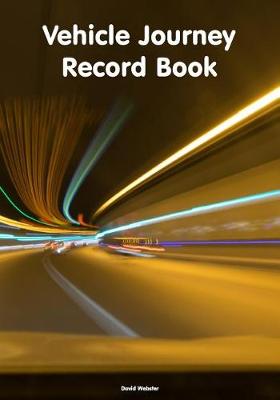 Book cover for Vehicle Journey Record Book