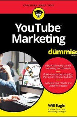 Cover of YouTube Marketing For Dummies