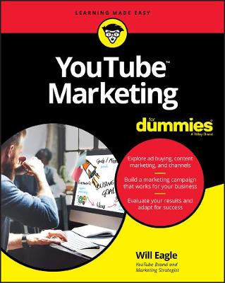 Book cover for YouTube Marketing For Dummies