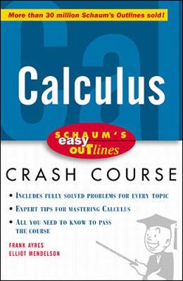 Book cover for Schaum's Easy Outline of Calculus