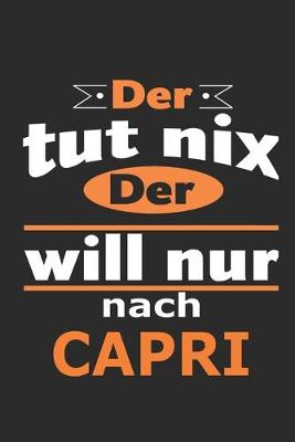 Book cover for Der tut nix Der will nur nach Capri