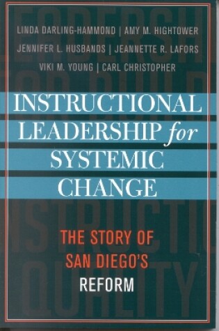 Cover of Instructional Leadership for Systemic Change