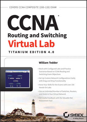 Book cover for CCNA Routing and Switching Virtual Lab, Titanium Edition 4.0, Download Edition