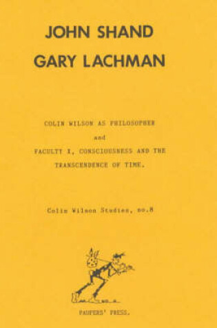 Cover of Colin Wilson as Philosopher
