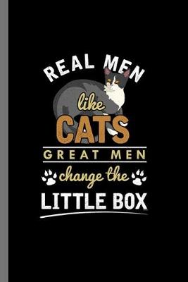 Book cover for Real men like Cats