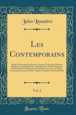 Cover of Les Contemporains, Vol. 2