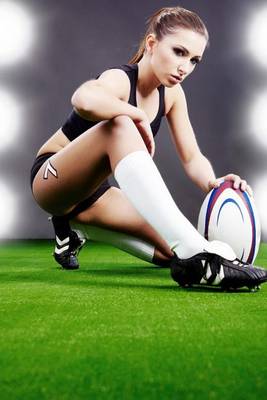 Book cover for Rugby Girl Journal