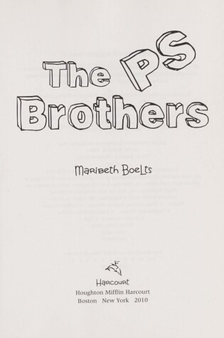 Cover of The PS Brothers