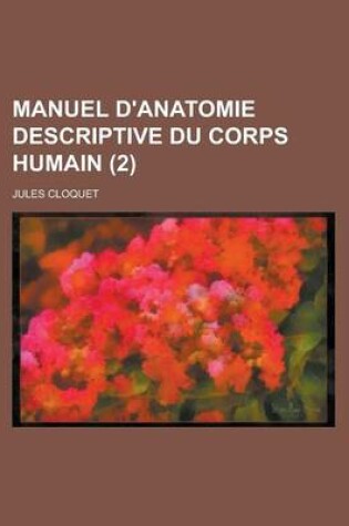 Cover of Manuel D'Anatomie Descriptive Du Corps Humain (2)