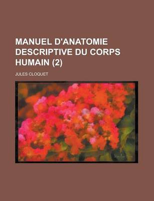 Book cover for Manuel D'Anatomie Descriptive Du Corps Humain (2)