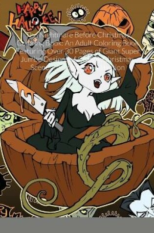 Cover of The Nightmare Before Christmas Coloring Book