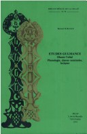 Cover of Etudes Gulmance (Haute-Volta). Phonologie, Classes Nominales, Lexiques
