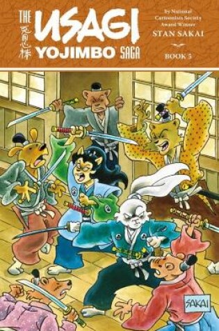 Cover of Usagi Yojimbo Saga Volume 5