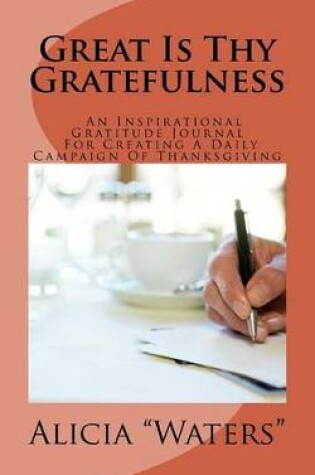 Cover of Great Is Thy Gratefulness