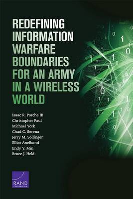 Book cover for Redefining Information Warfare Boundaries for an Army in a Wireless World