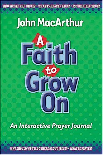 Book cover for A Faith to Grow on Journal