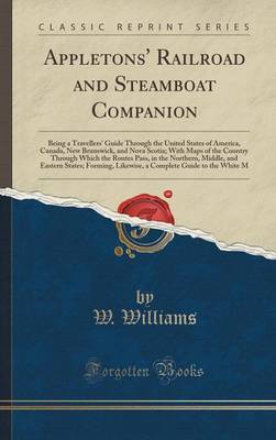 Book cover for Appletons' Railroad and Steamboat Companion