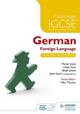 Book cover for Cambridge IGCSE® and International Certificate German Foreign Language Teacher Resource & Audio-CDs