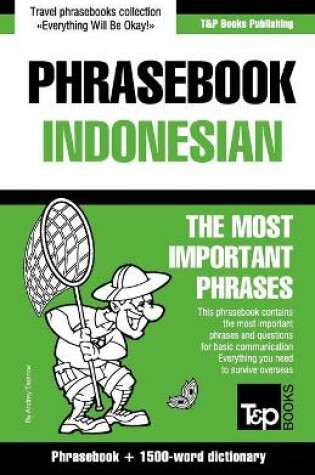 Cover of English-Indonesian phrasebook and 1500-word dictionary