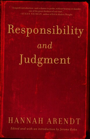 Book cover for Responsibility and Judgment