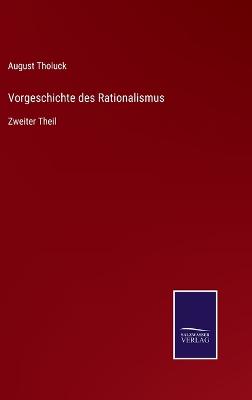 Book cover for Vorgeschichte des Rationalismus