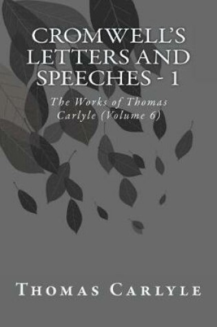 Cover of Cromwell's Letters and Speeches - 1
