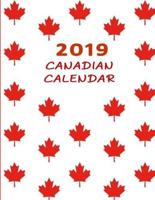 Book cover for 2019 Canadian Calendar