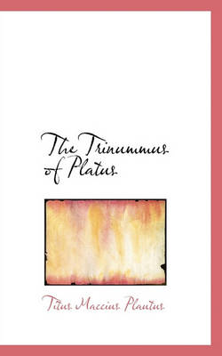 Book cover for The Trinummus of Platus