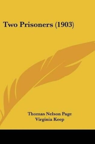 Cover of Two Prisoners (1903)