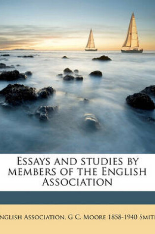 Cover of Essays and Studies by Members of the English Association Volume 8