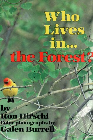 Cover of Who Lives In-- The Forest?