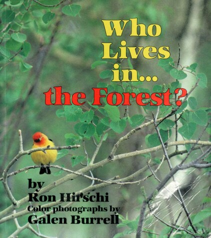 Cover of Who Lives In-- The Forest?