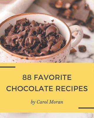 Book cover for 88 Favorite Chocolate Recipes