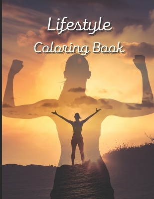 Book cover for Lifestyle Coloring book