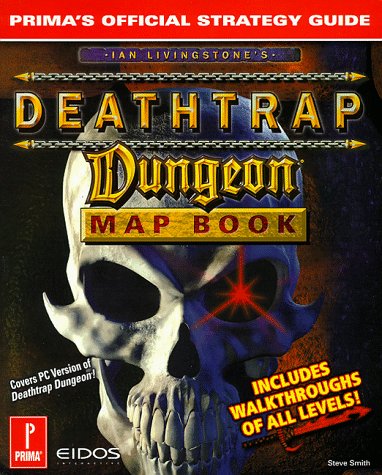 Book cover for Deathtrap Dungeon Map Book