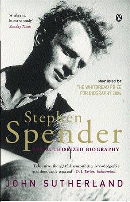 Book cover for Stephen Spender