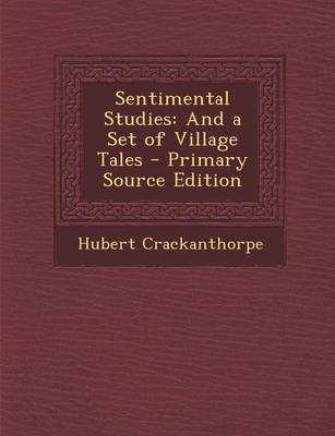 Book cover for Sentimental Studies