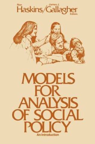 Cover of Models for Analysis of Social Policy