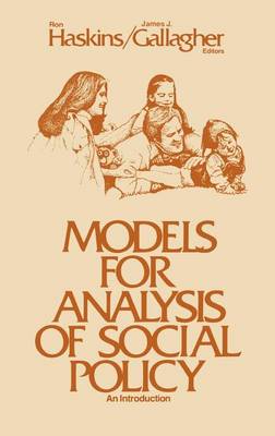 Book cover for Models for Analysis of Social Policy