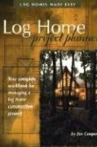 Cover of Log Home Project Planner