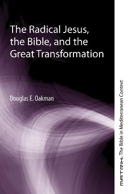 Cover of The Radical Jesus, the Bible, and the Great Transformation