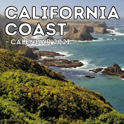 Book cover for California Coast Calendar 2021
