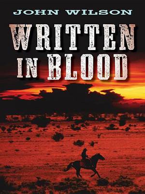 Book cover for Written in Blood