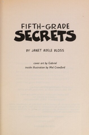 Cover of Fifth-Grade Secrets