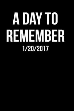 Cover of A Day To Remember 1/20/2017