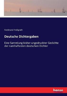 Book cover for Deutsche Dichtergaben